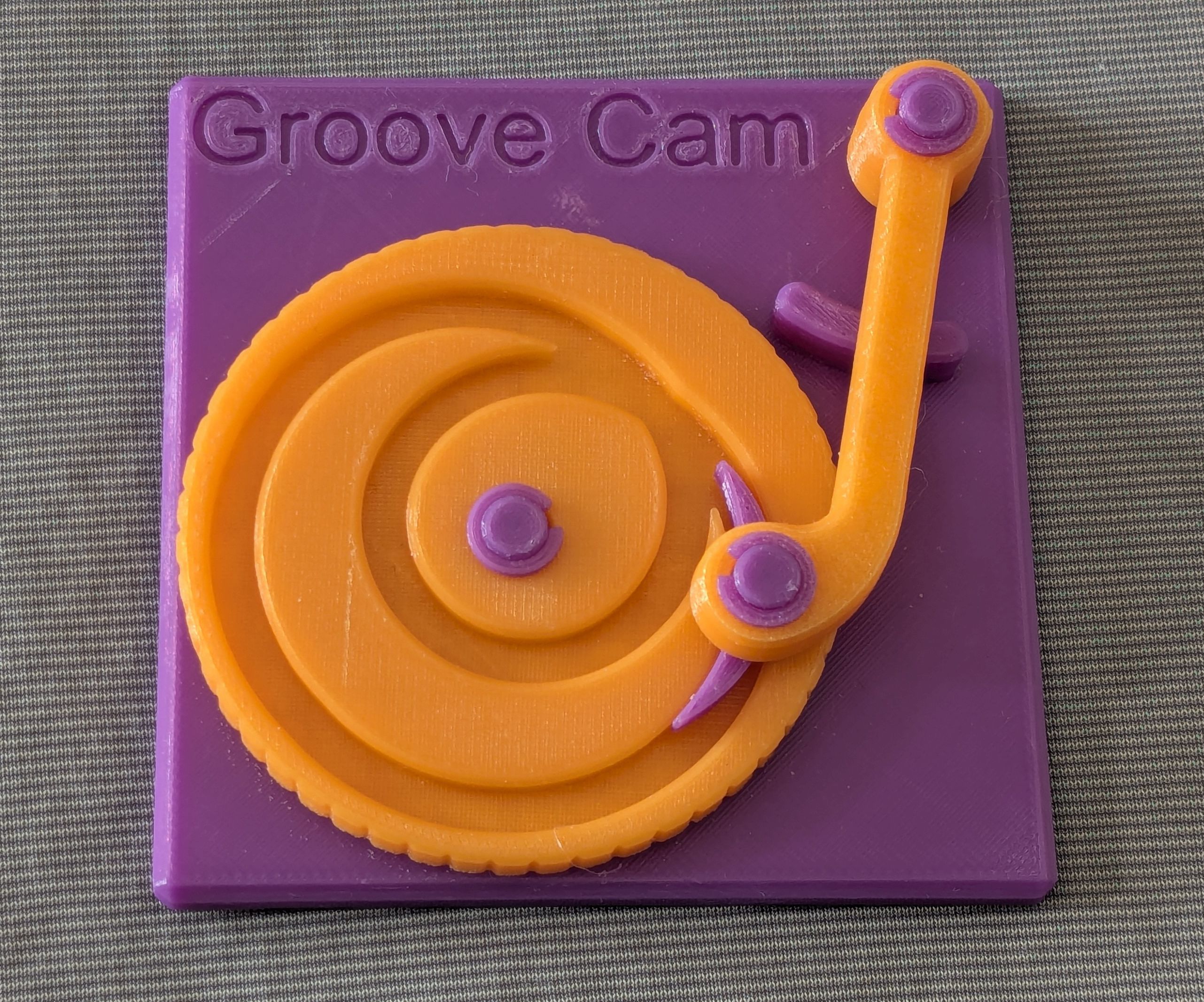Educational Model of Groove Cam