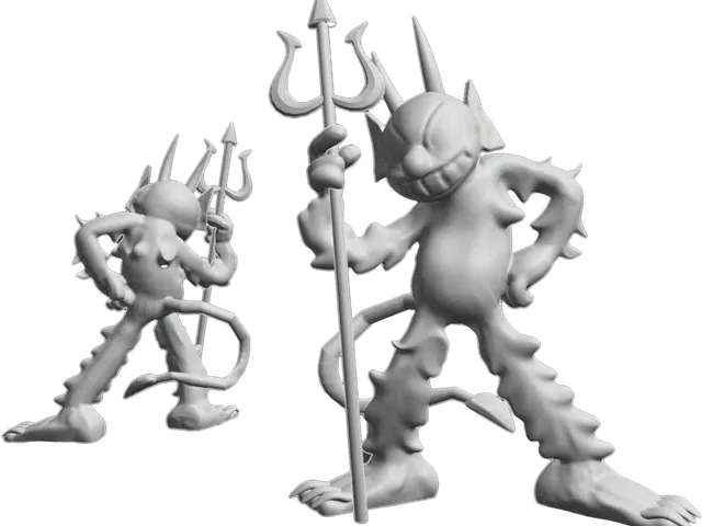 Devil Cuphead  Boss