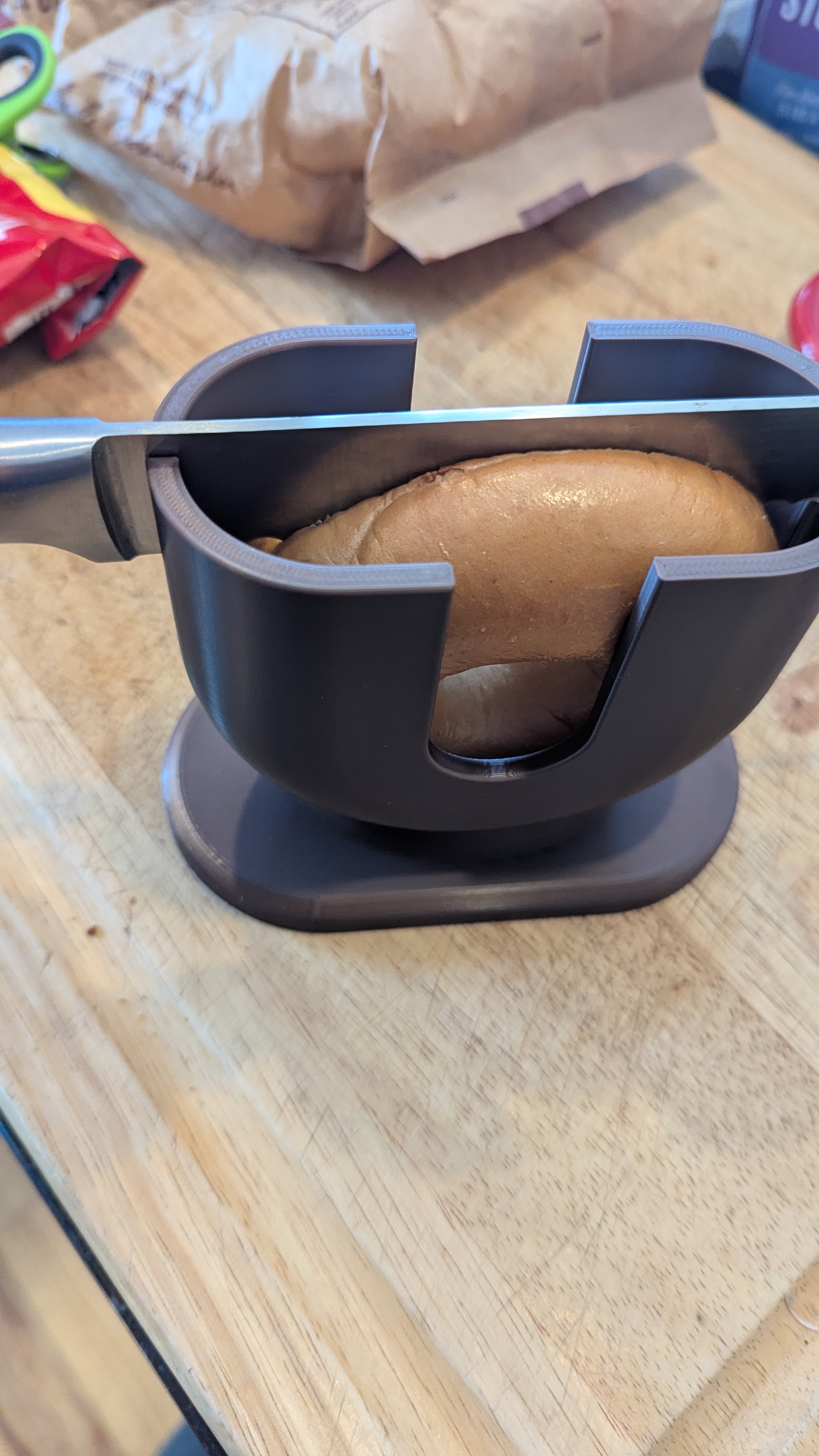 Bagel Slicing Jig