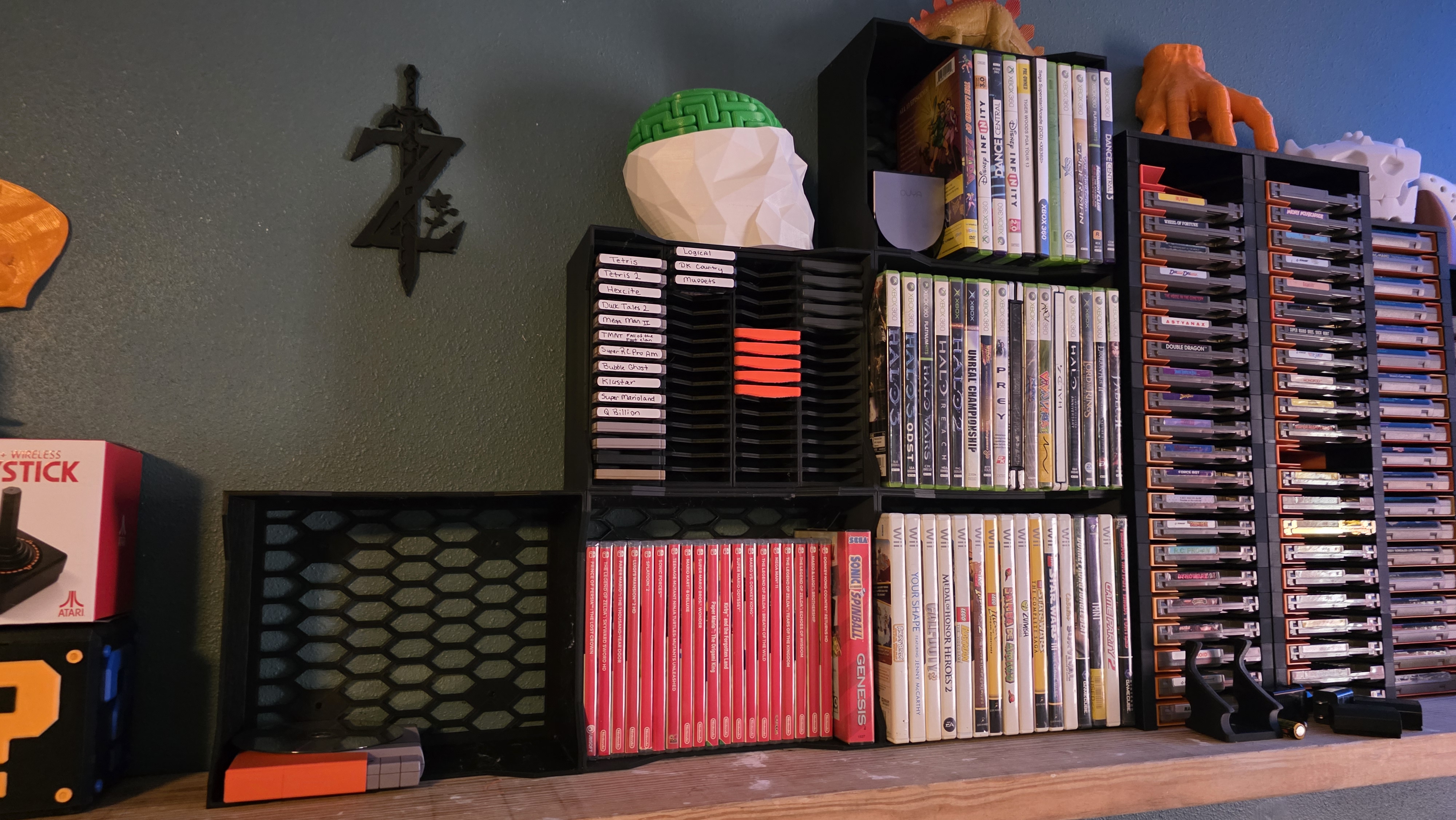 Game Stackable Wall Mounting Storage — miniatura 4