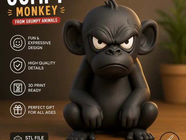 Grumpy Monkey – From Grumpy Animals
