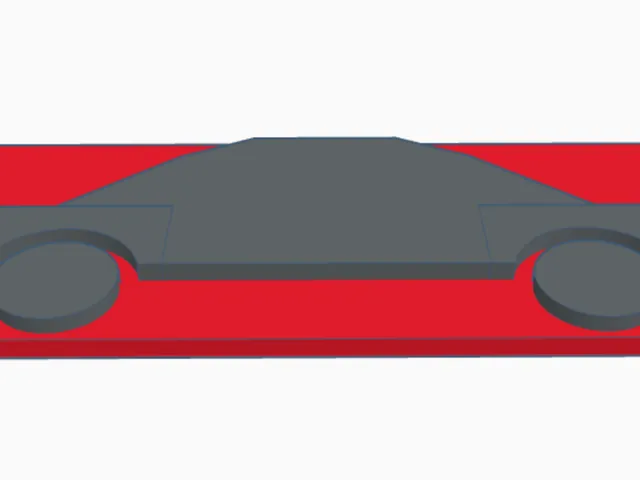 Simple Car Model Icon