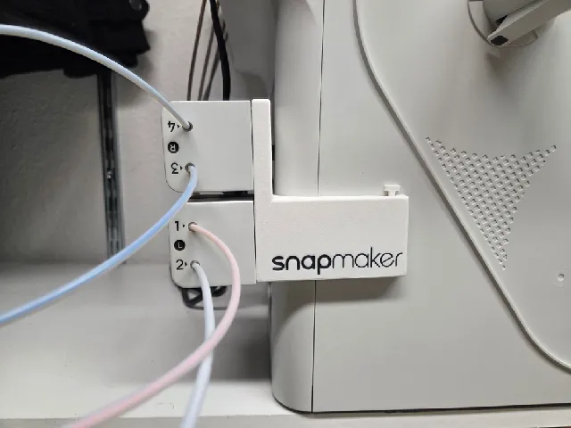Snapmaker U1 double Feeder bracket back left - improved Version 2