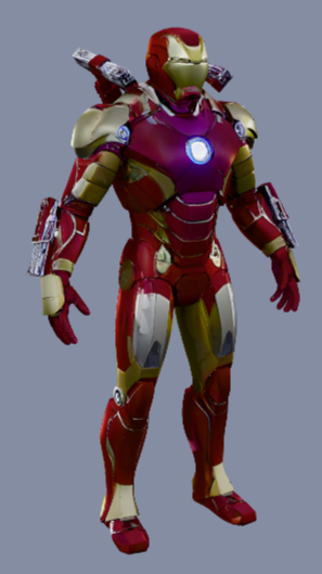 Iron man armored suit