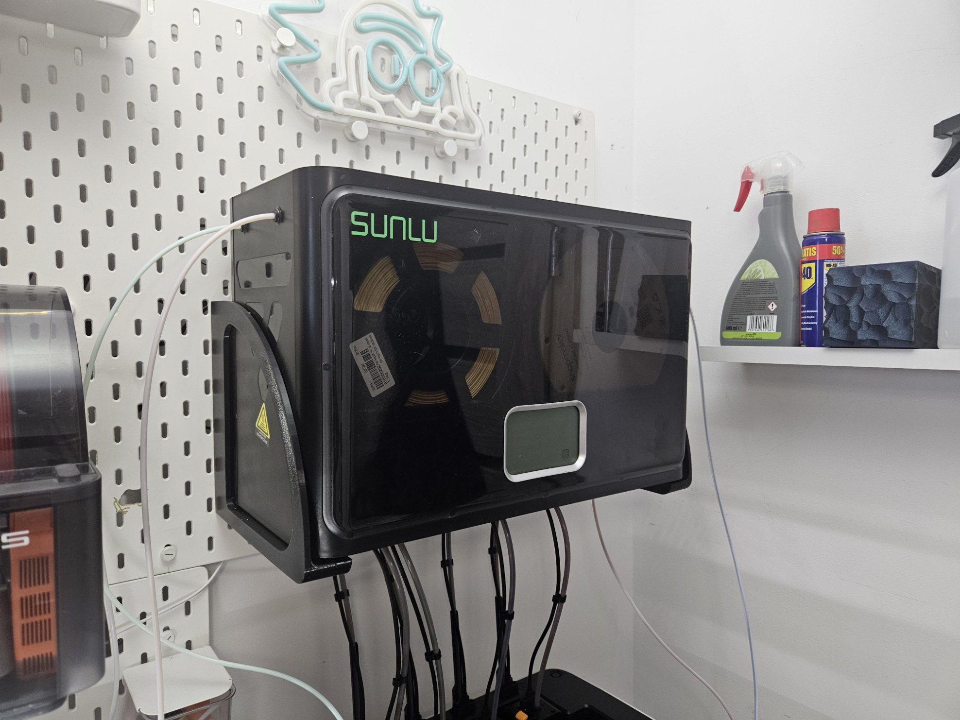 Sunlu S4 Dryer Mount/Bracket for IKEA Skådis