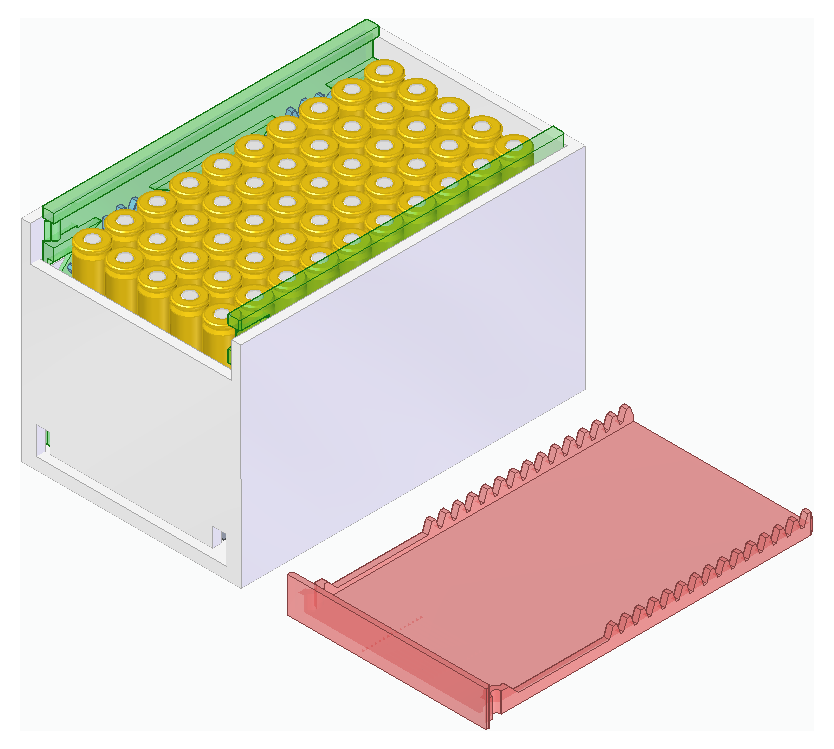 Overengineered 5.56x45 ammo box  (flat layout) — miniatura 2
