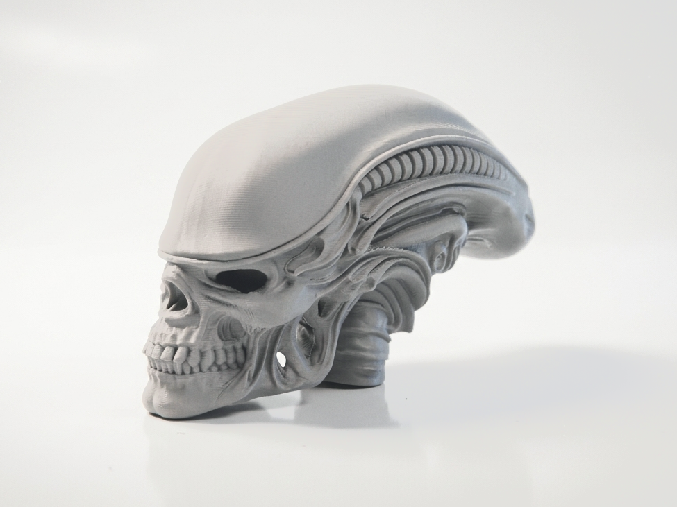 Xenomorph Skull Sculpture 3D Printable