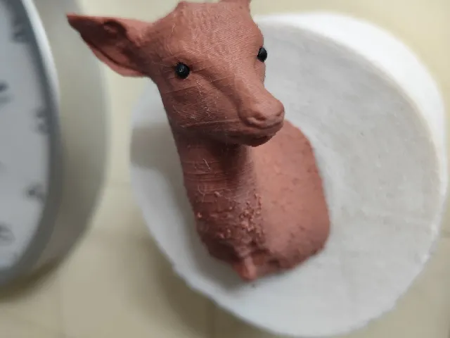 baby deer toilet roll ornament