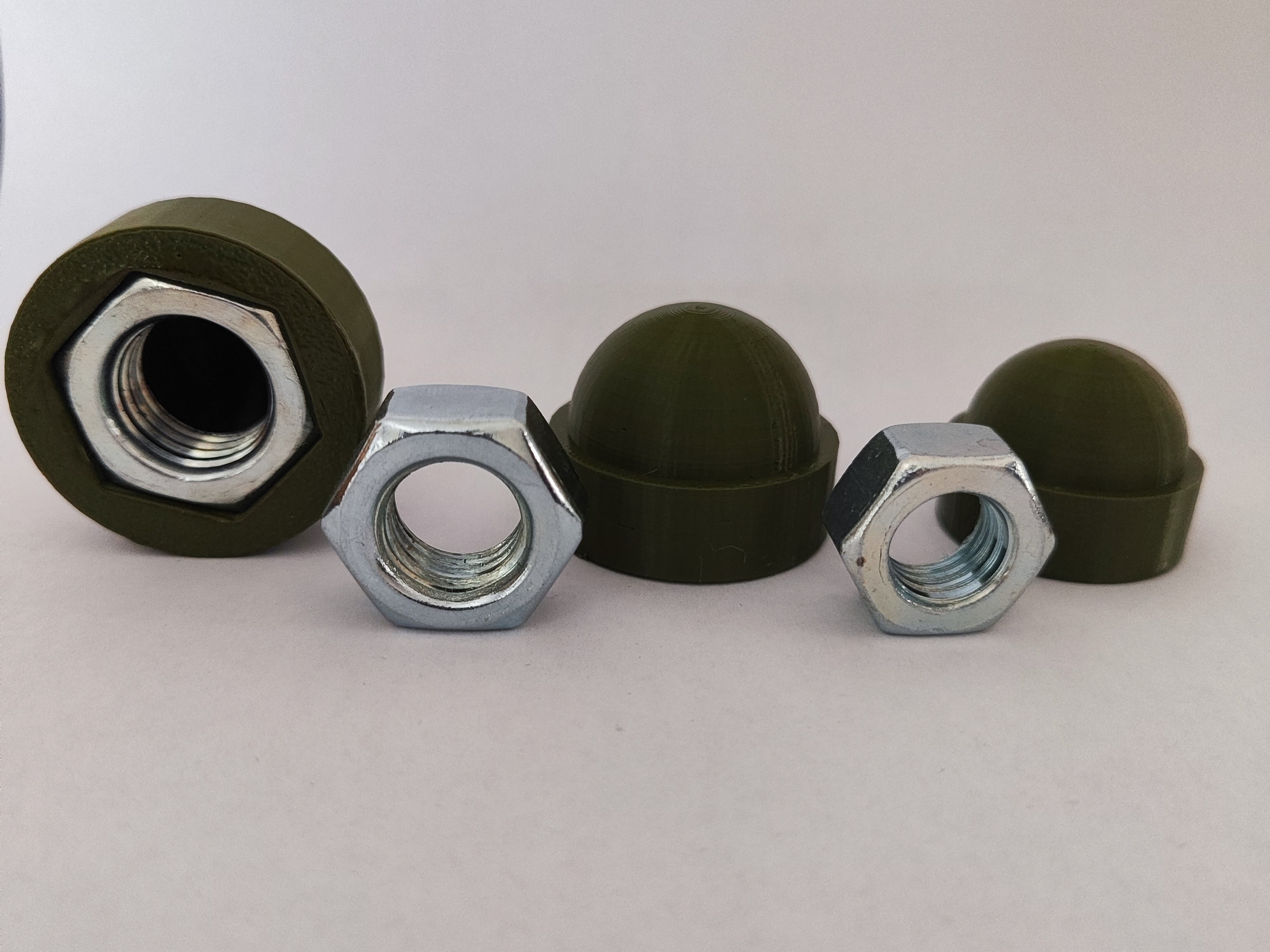 Nut Cap Set M12 M14 M16 – Dome Covers