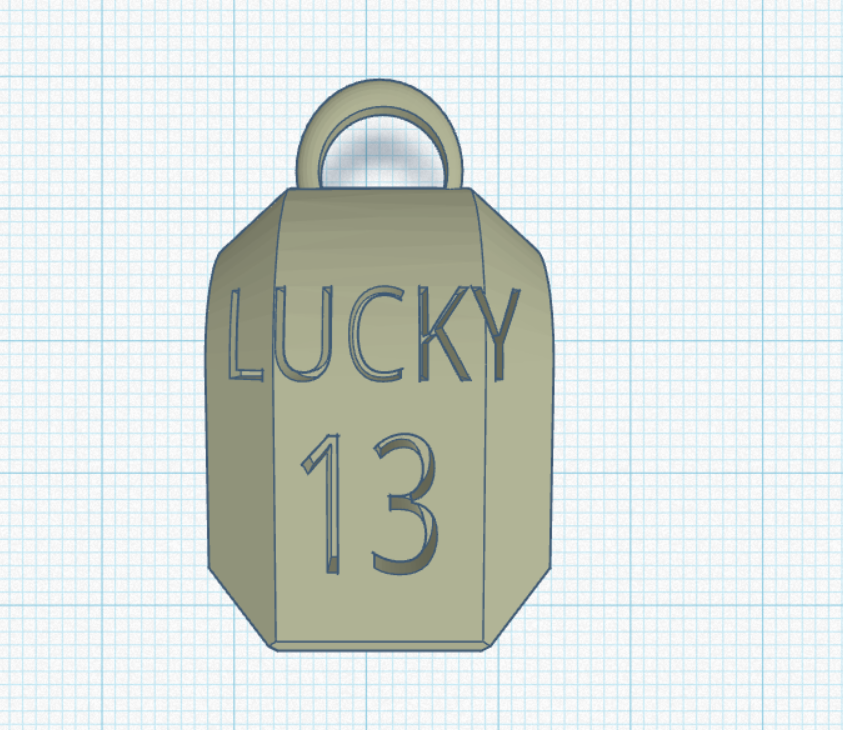 Dummy 13 Head Keychain