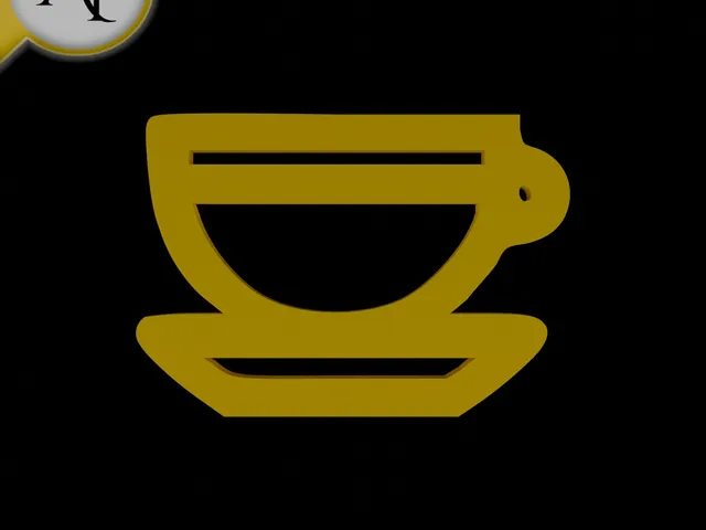 Simple Coffee Cup Symbol - 2D Art