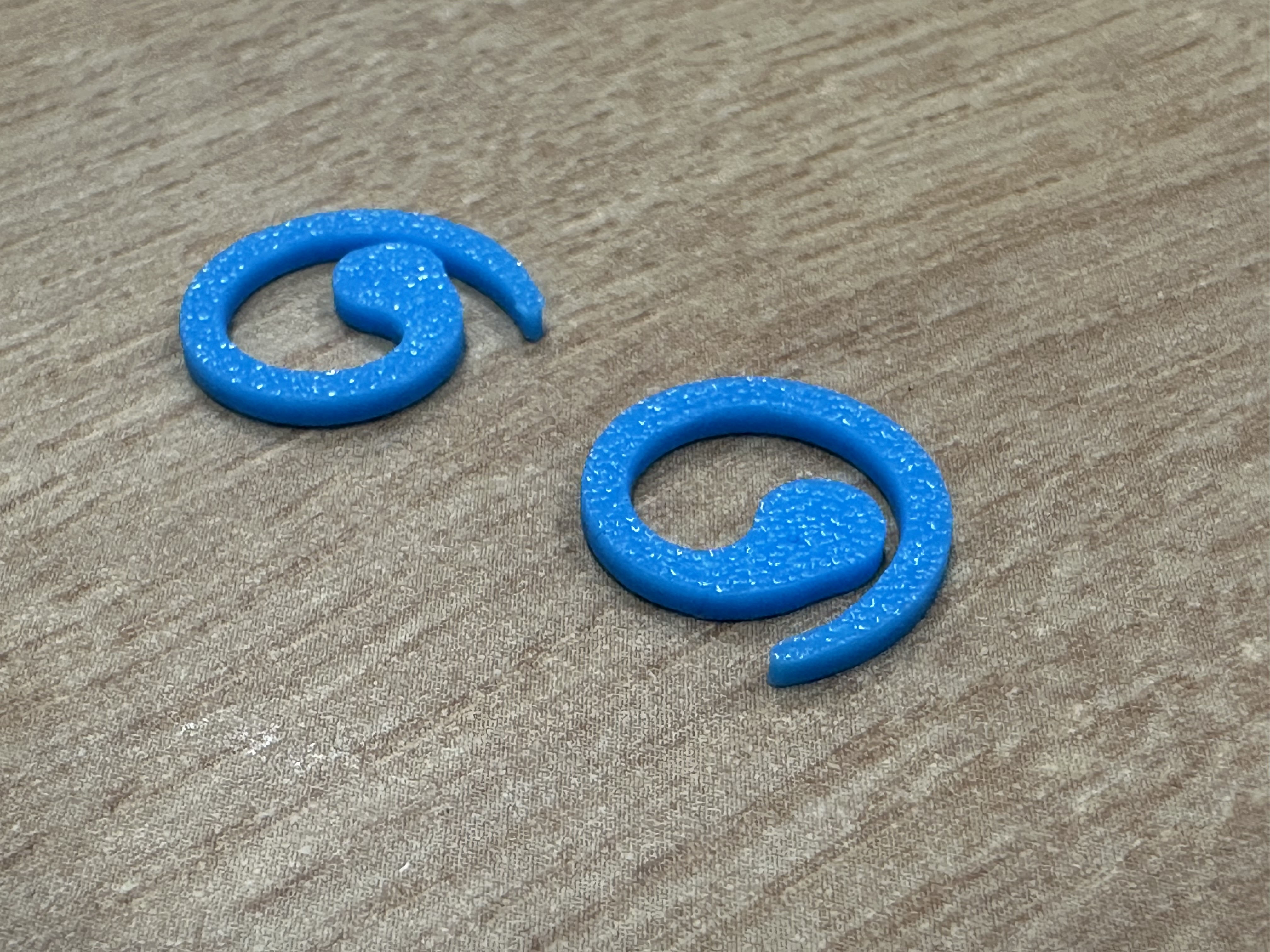 Spiral stitchmarker