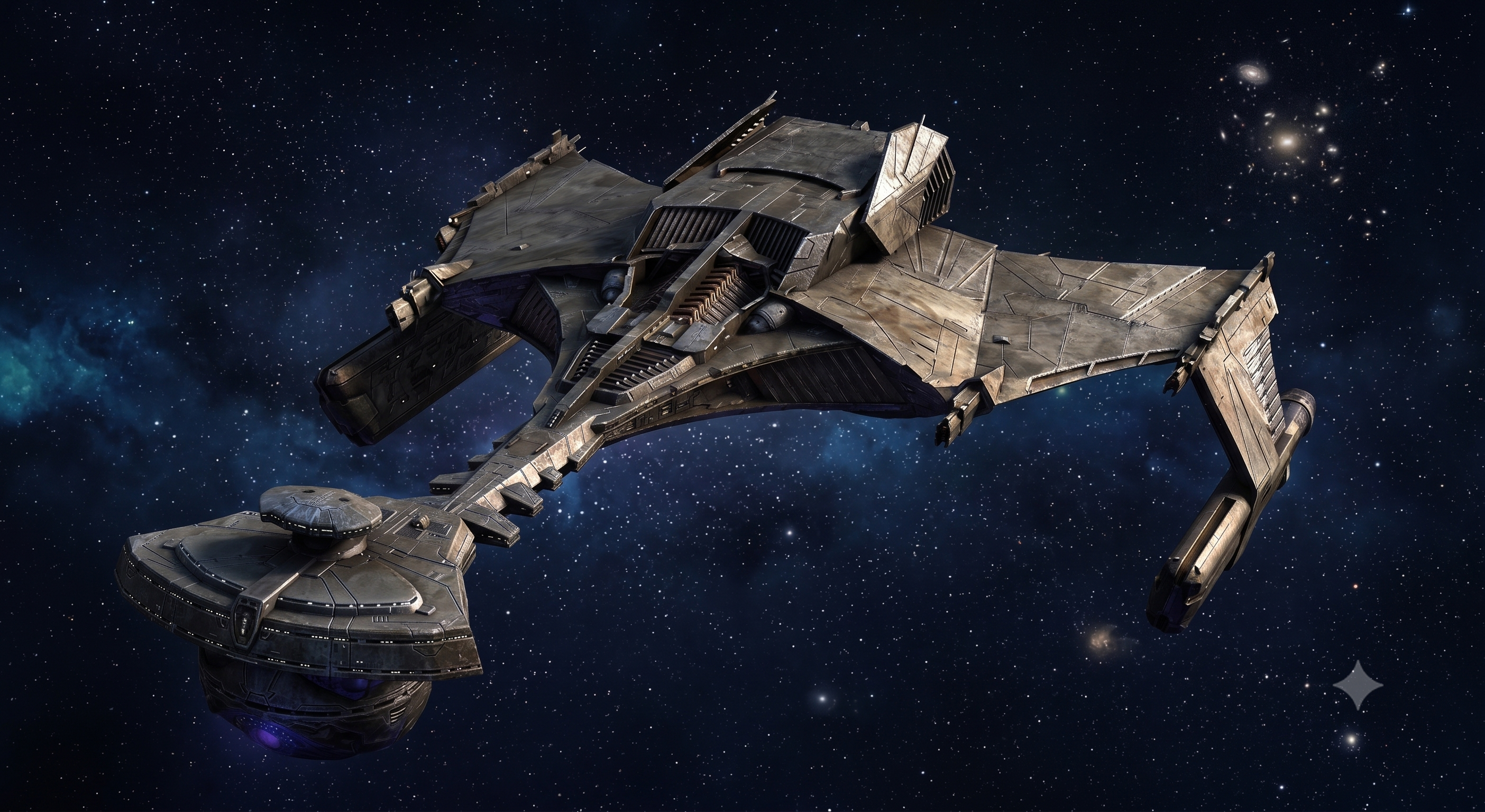 Star Trek Klingon K'Tinga Battleship Fleet Command stfc