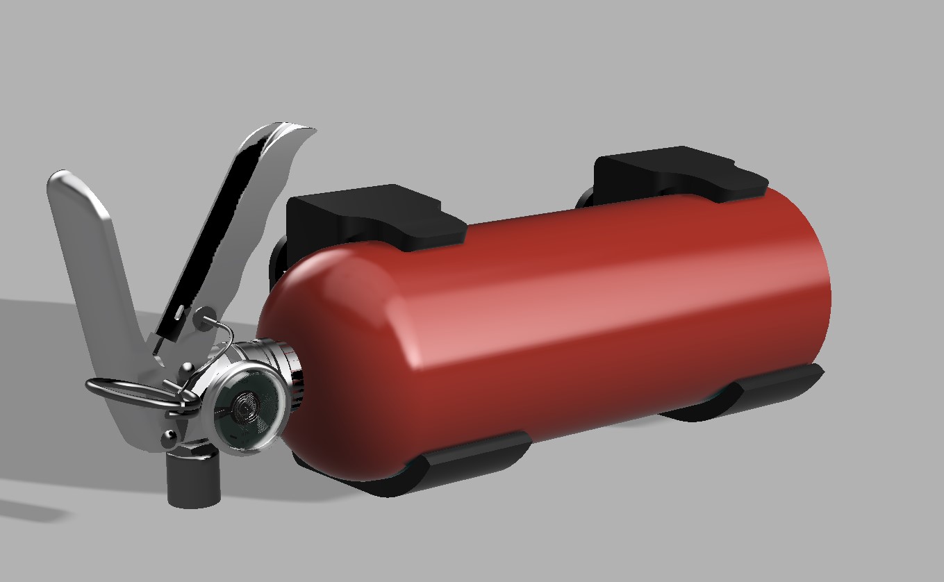 Fire Extinguisher Molle attachment