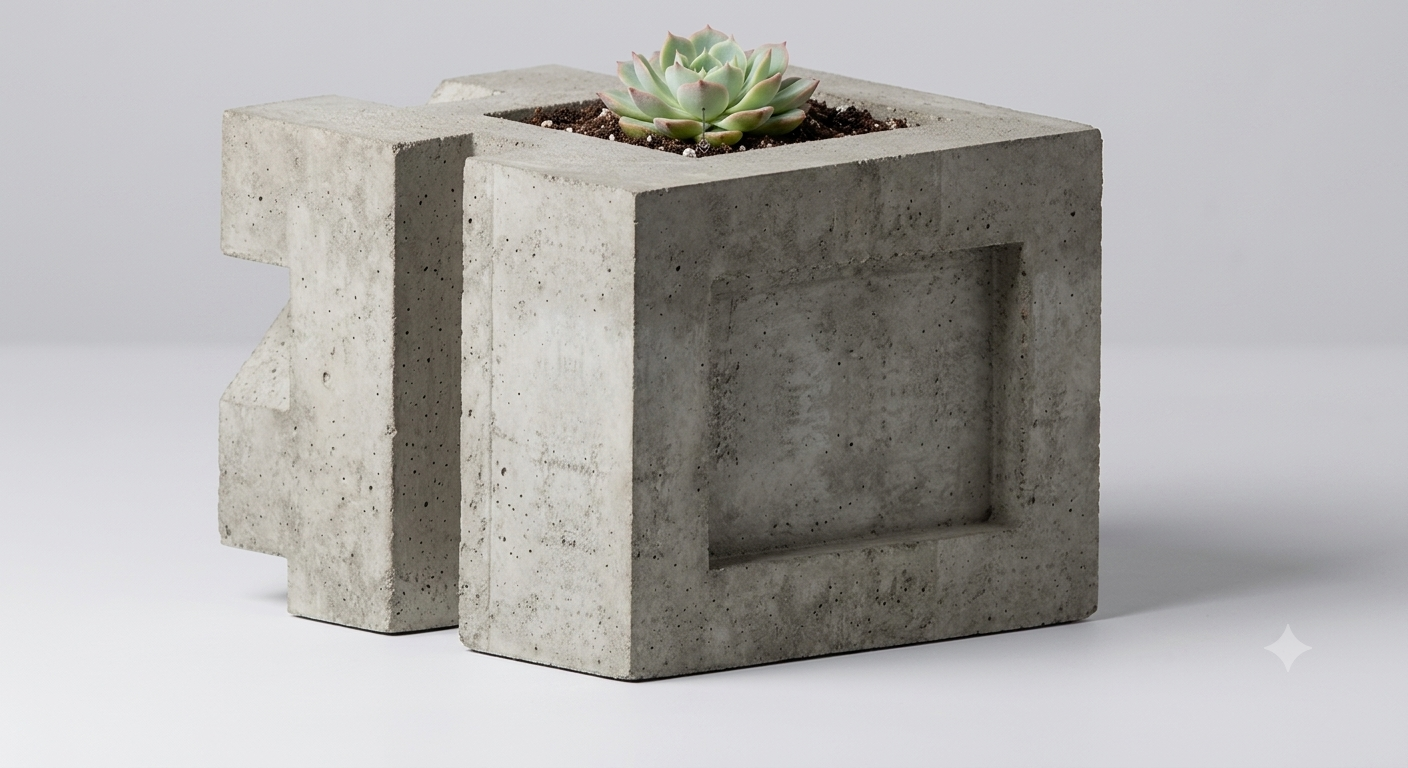 Pot de fleur - Flower pot 010
