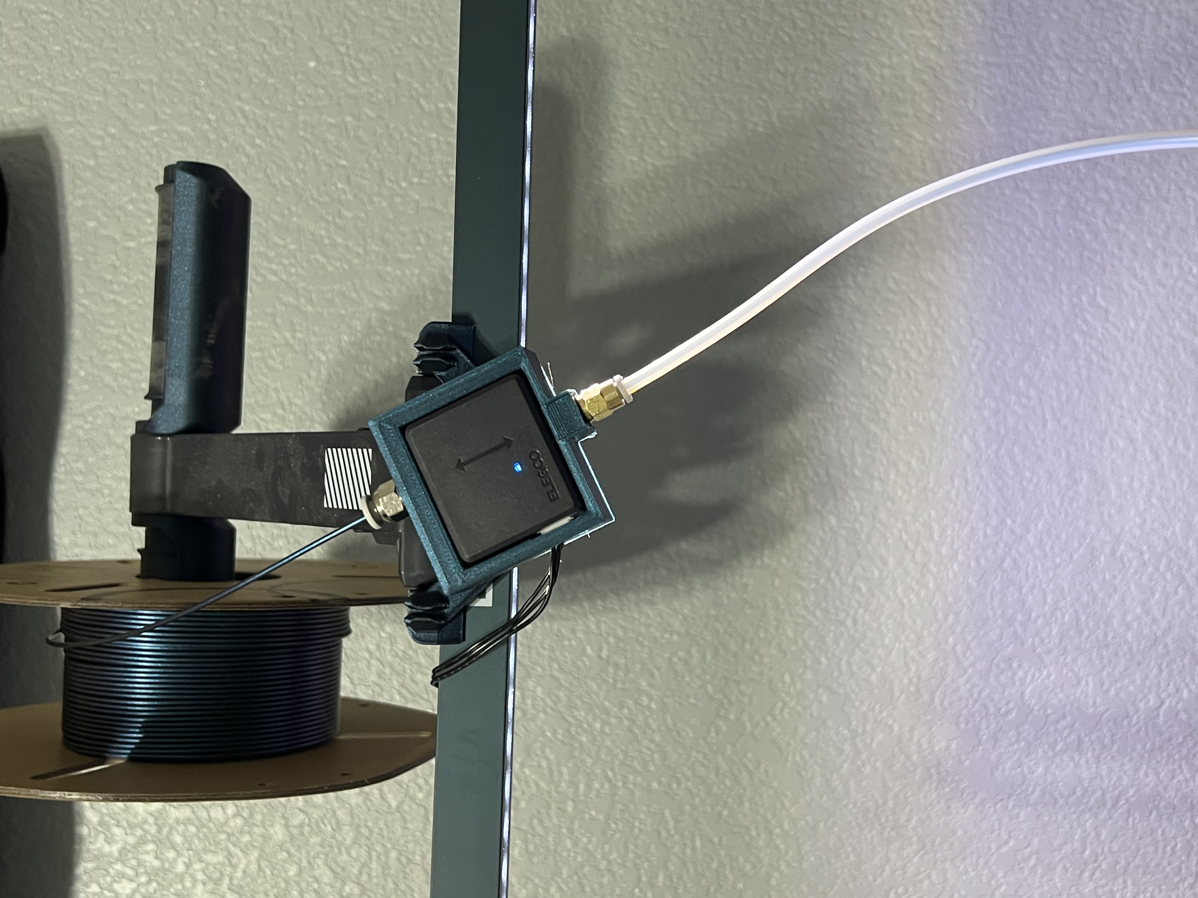 Elegoo Neptune 3/4 Pro/Plus/Max Top Filament Guide & Sensor Mount 4mm PTFE REMIX