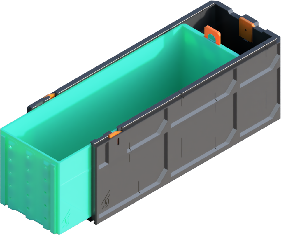 GEN2 240-1W-1.5H Decor Drawer
