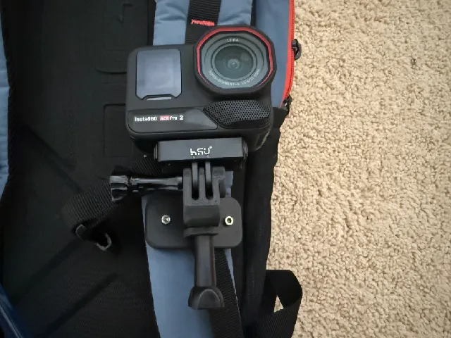 Adjustable Backpack Mount for GoPro & Insta360