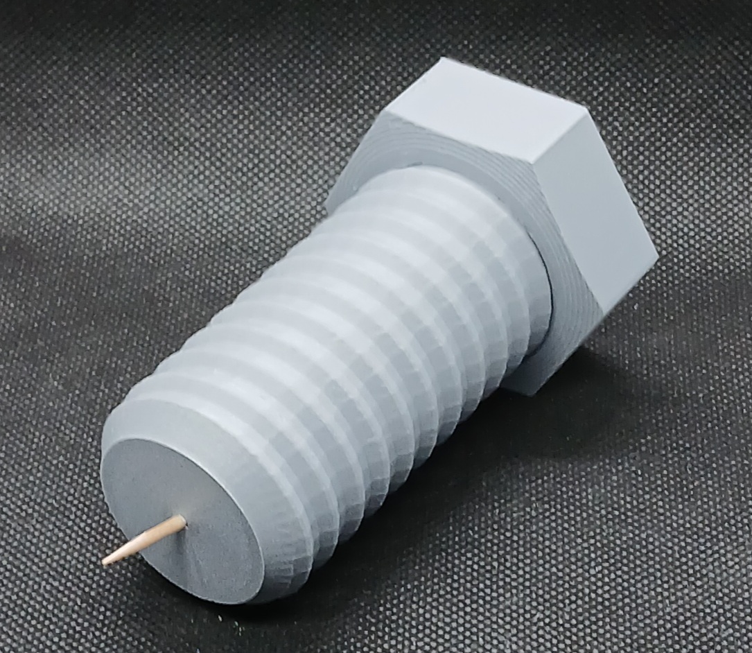 Bolt Toothpick Holder