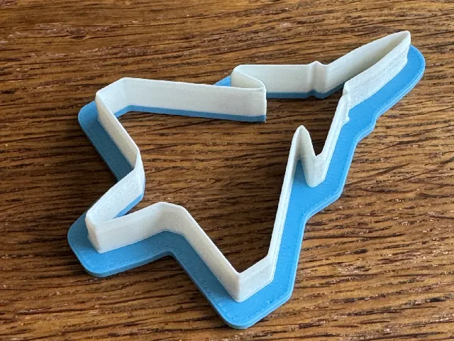 JAS 39 Gripen cookie cutter