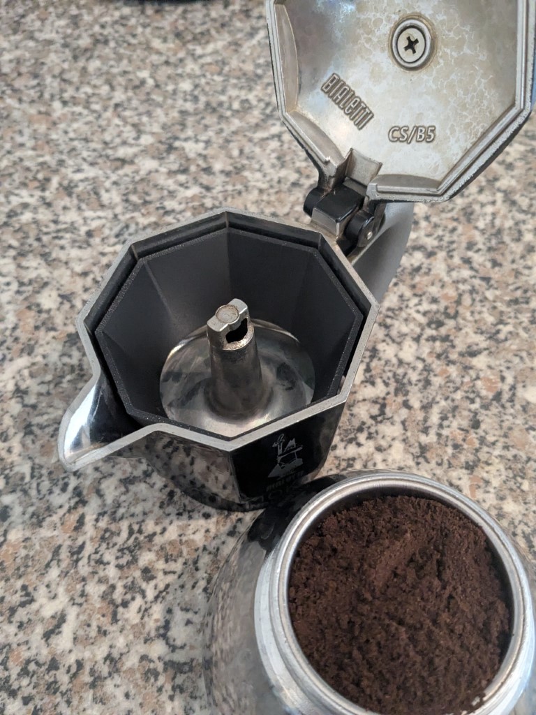 Coffee funnel for Bialetti Moka Induction pot (2 Cup variant)
