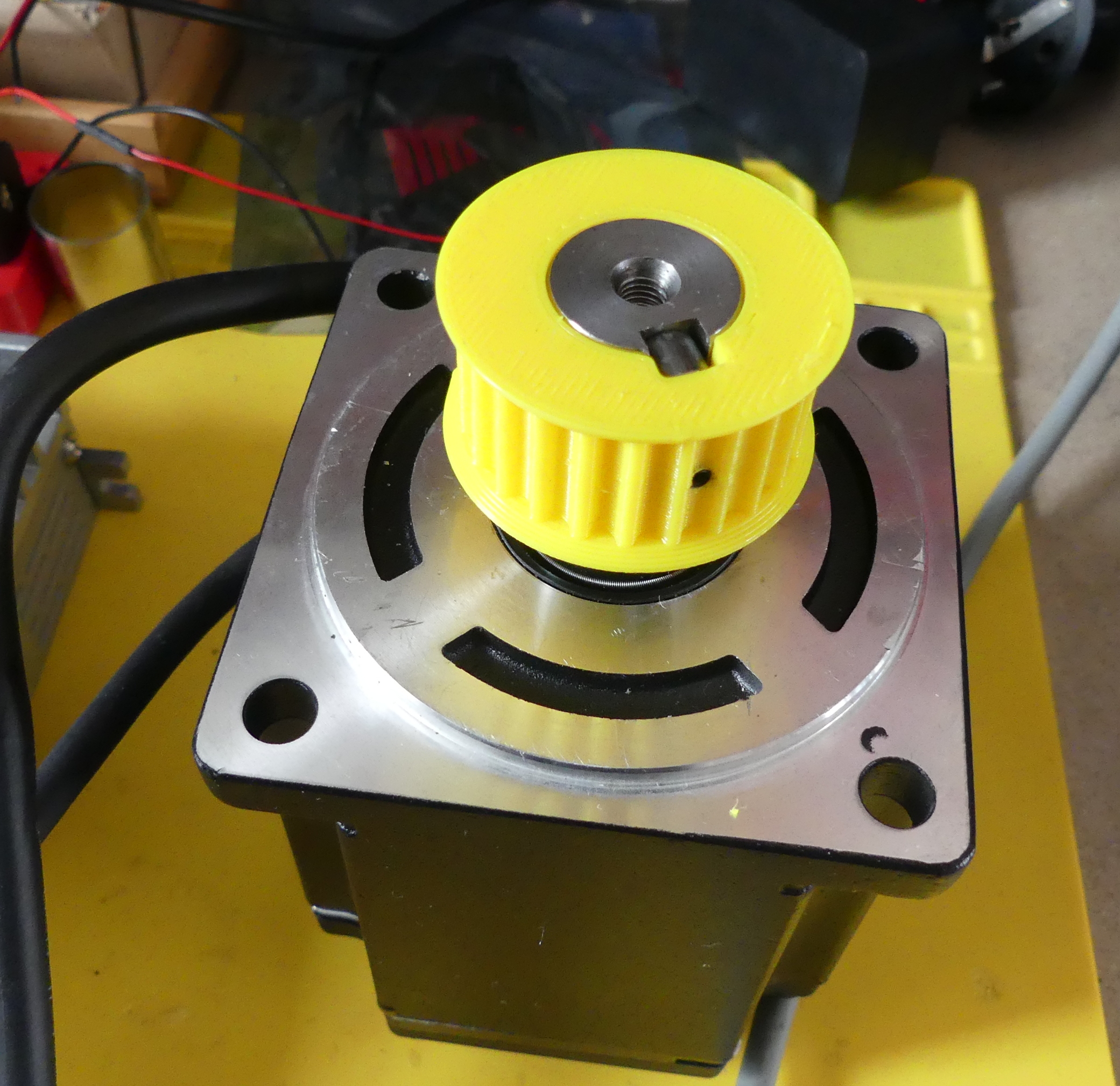 HTD-5 Timing Pulley 24 Teeth 3D model