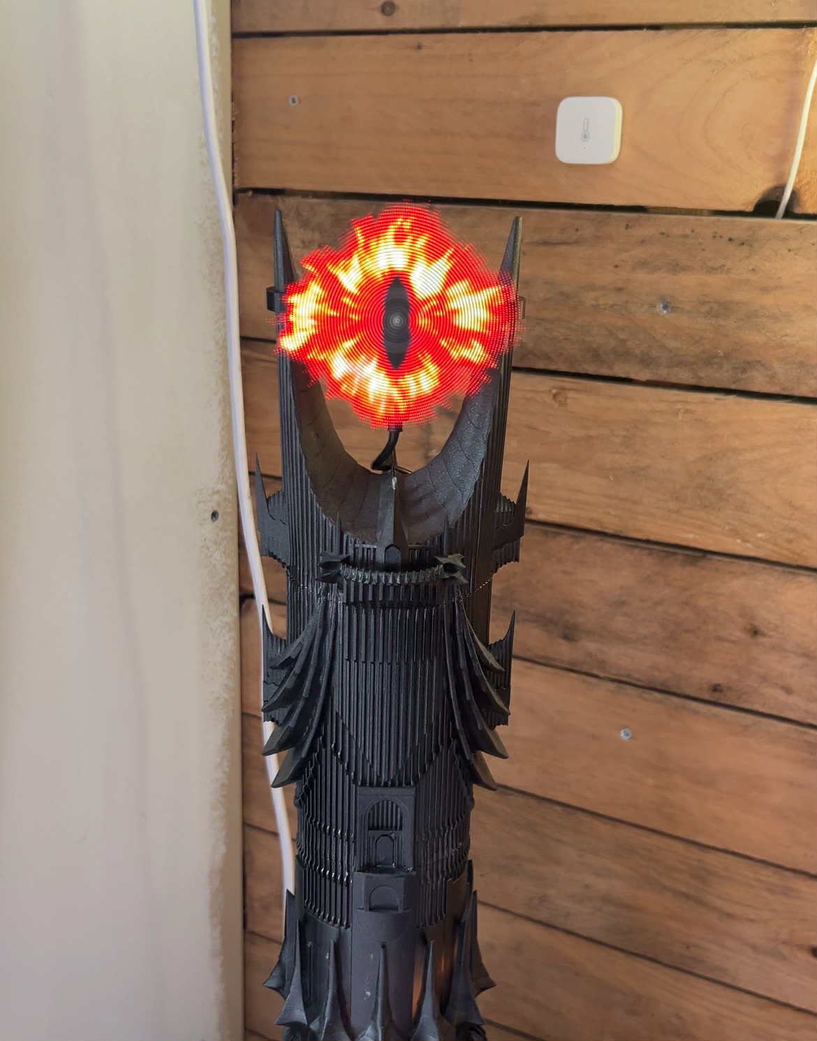 Barad-Dur Adapter for Hologram fan with animation eye of Sauron