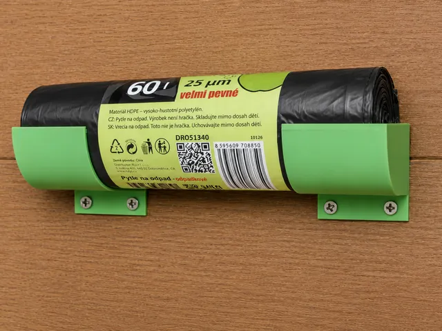 Simple Trash Bag Roll Holder ( 70mm Roll Diameter)