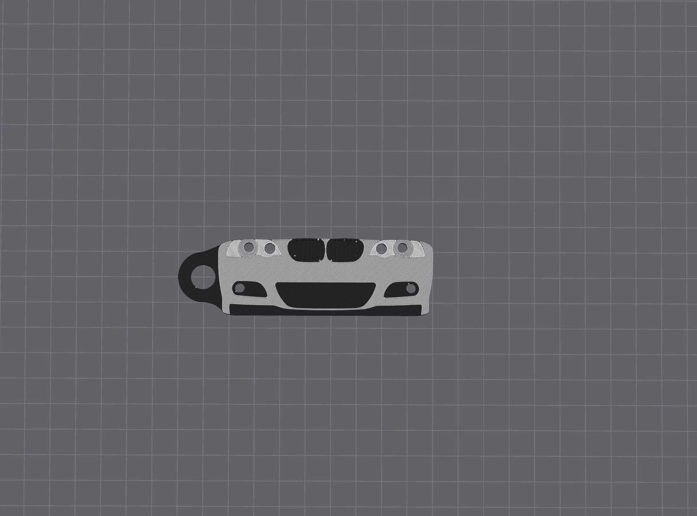 BMW M3 E46 Keychain