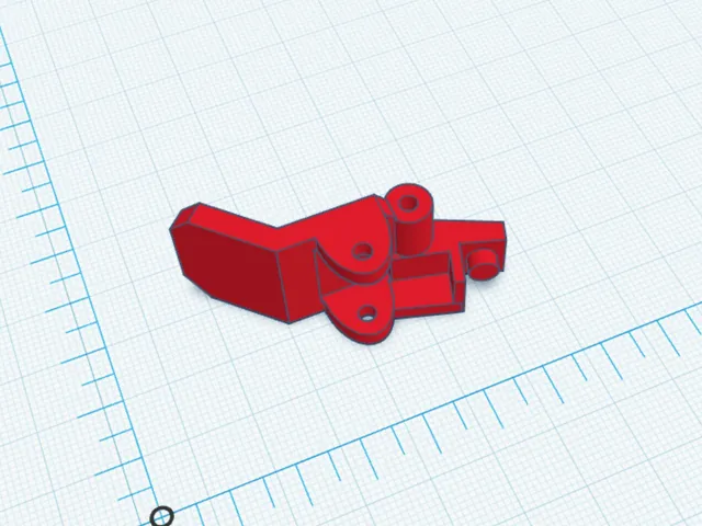 Extruder Tensioner/Loading lever for Elegoo Neptune 3 Pro and Max.