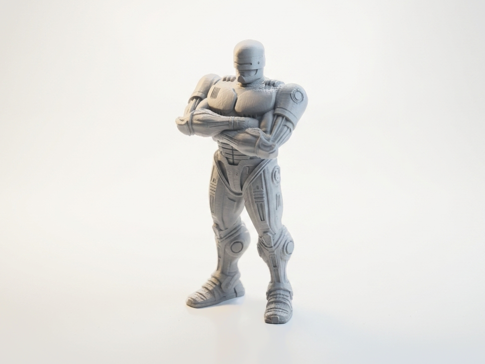 Buff Robocop Figurine Action Hero 3D Printable
