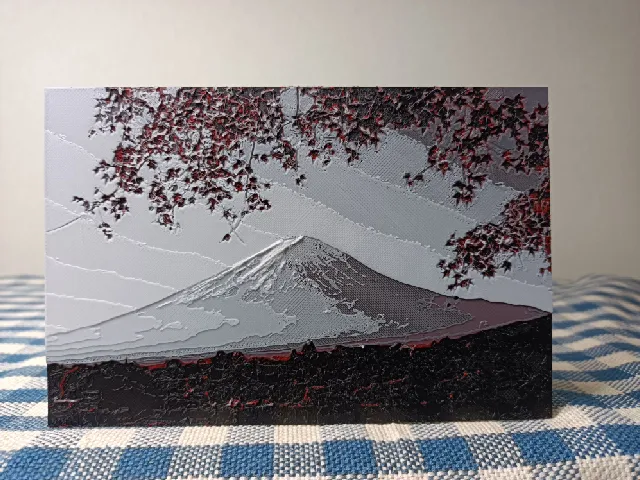 Mount Fuji(autumn)　HueForge
