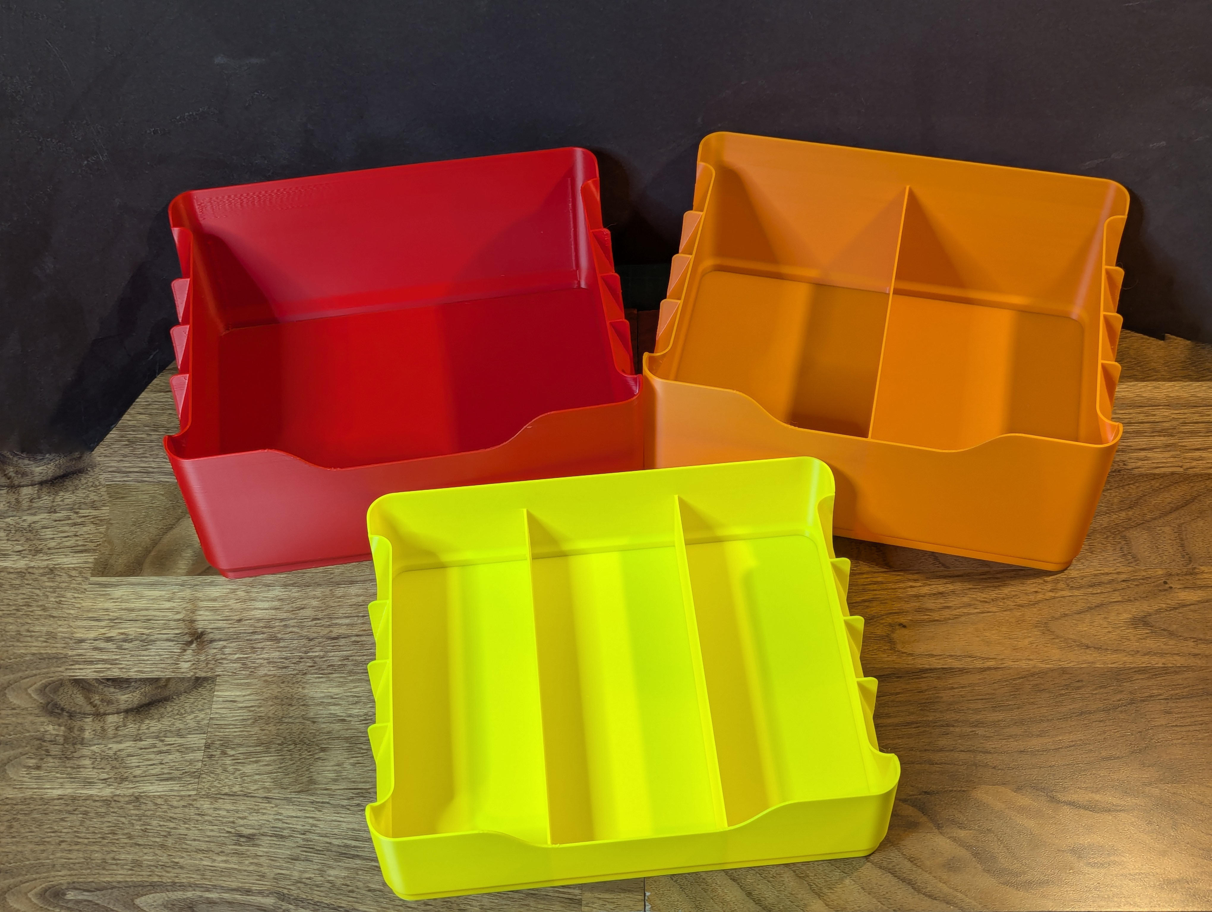 Miniatura 3 do modelo 3D Stackable Storage Boxes