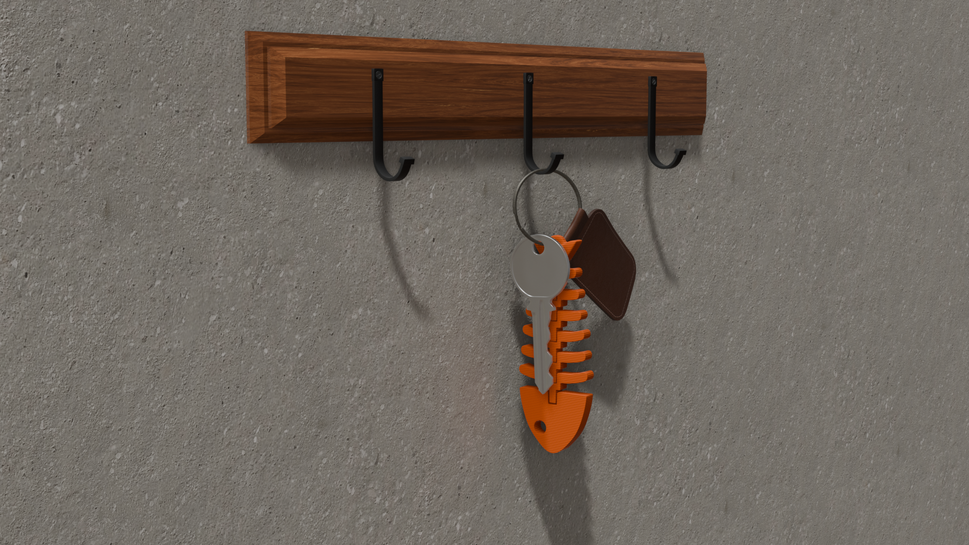 Jointed fish keychain — miniatura 8