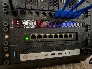 Parametric 1U Switch Shelf for 10" Server Rack