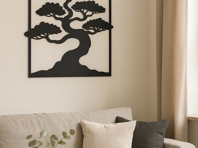 Bonsai Tree Wall Decoration