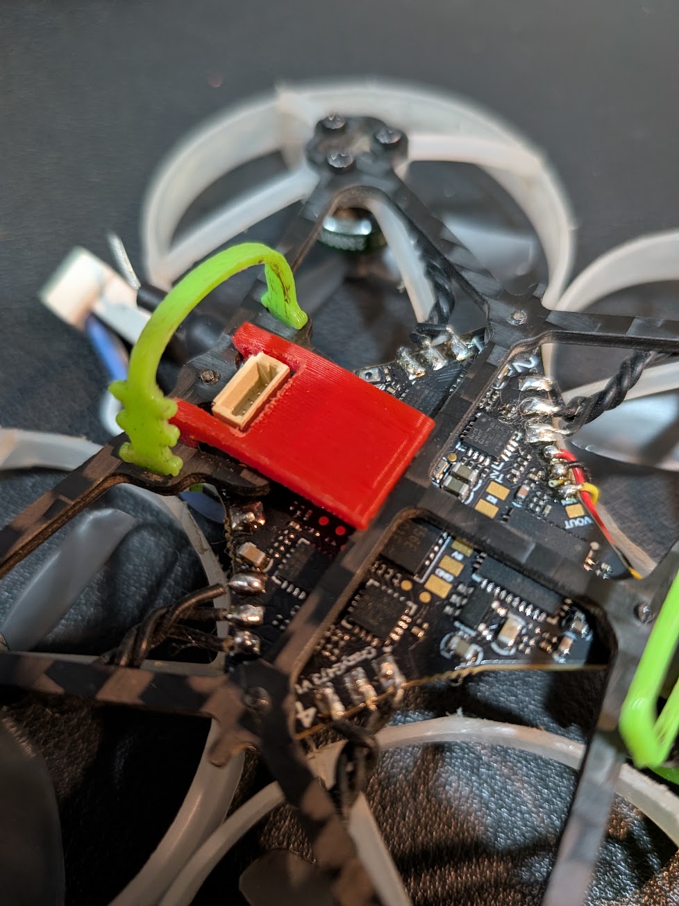 Fractal 75 Whoop Drone Battery Shim / Spacer for HappyModel CrazybeeG473