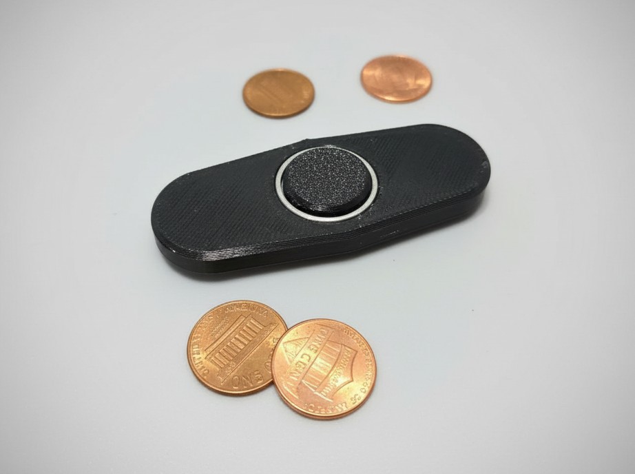 Compact Fidget Spinner (Weighted)