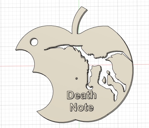 death Note hook / Llavero death note