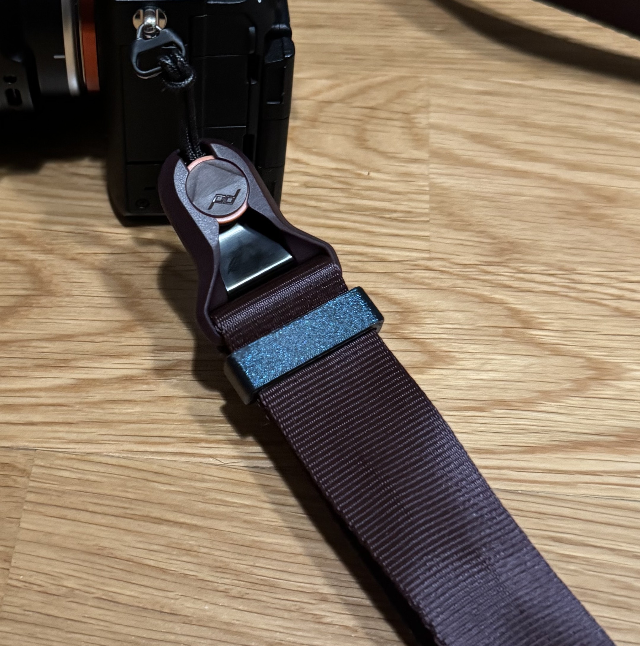 Strap holder for Peak Design Slide Lite