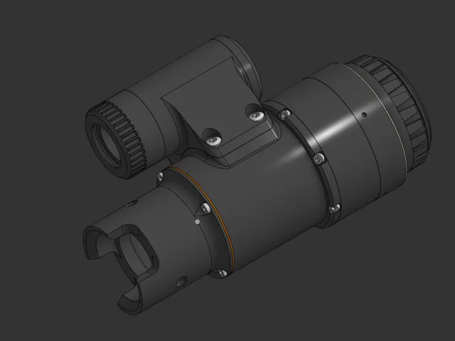 256x192, 384x288 or 640x512 Thermal monocular (accepts pvs-14 eyepiece)