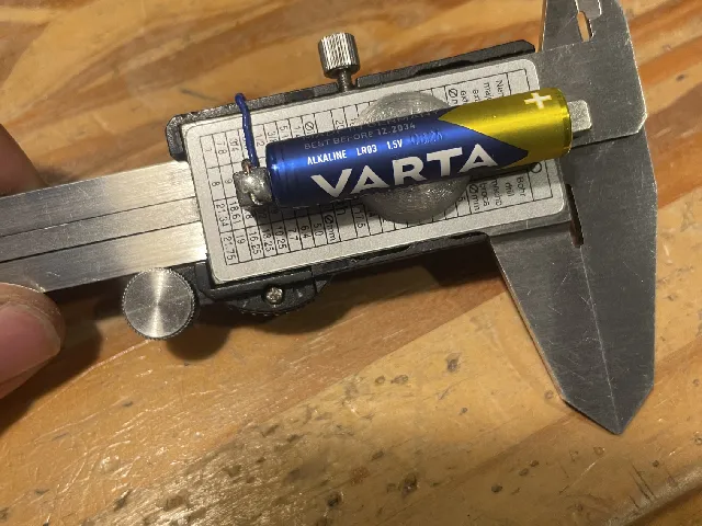 Digital calibre AAA mode (AAA batery holder) #FreeCad