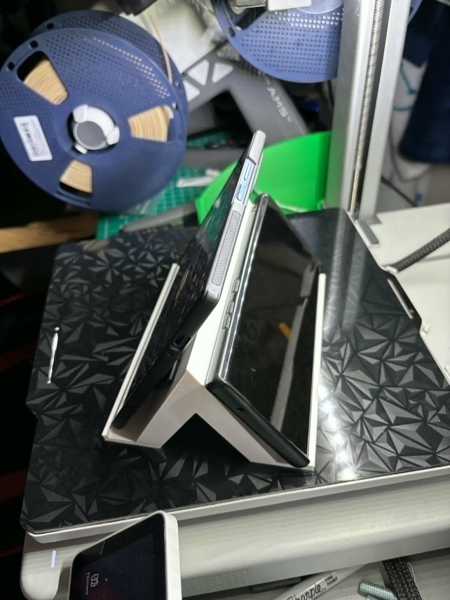 double phone holder