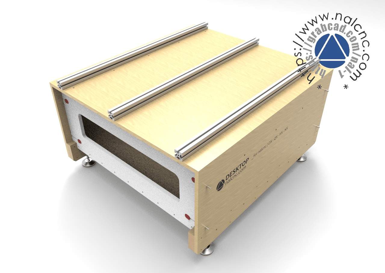 Standard Fixed Base for CNC Milling Machines