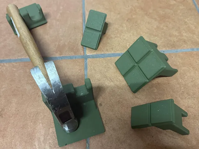 Gridfinity Hammer Holding set without magnets
