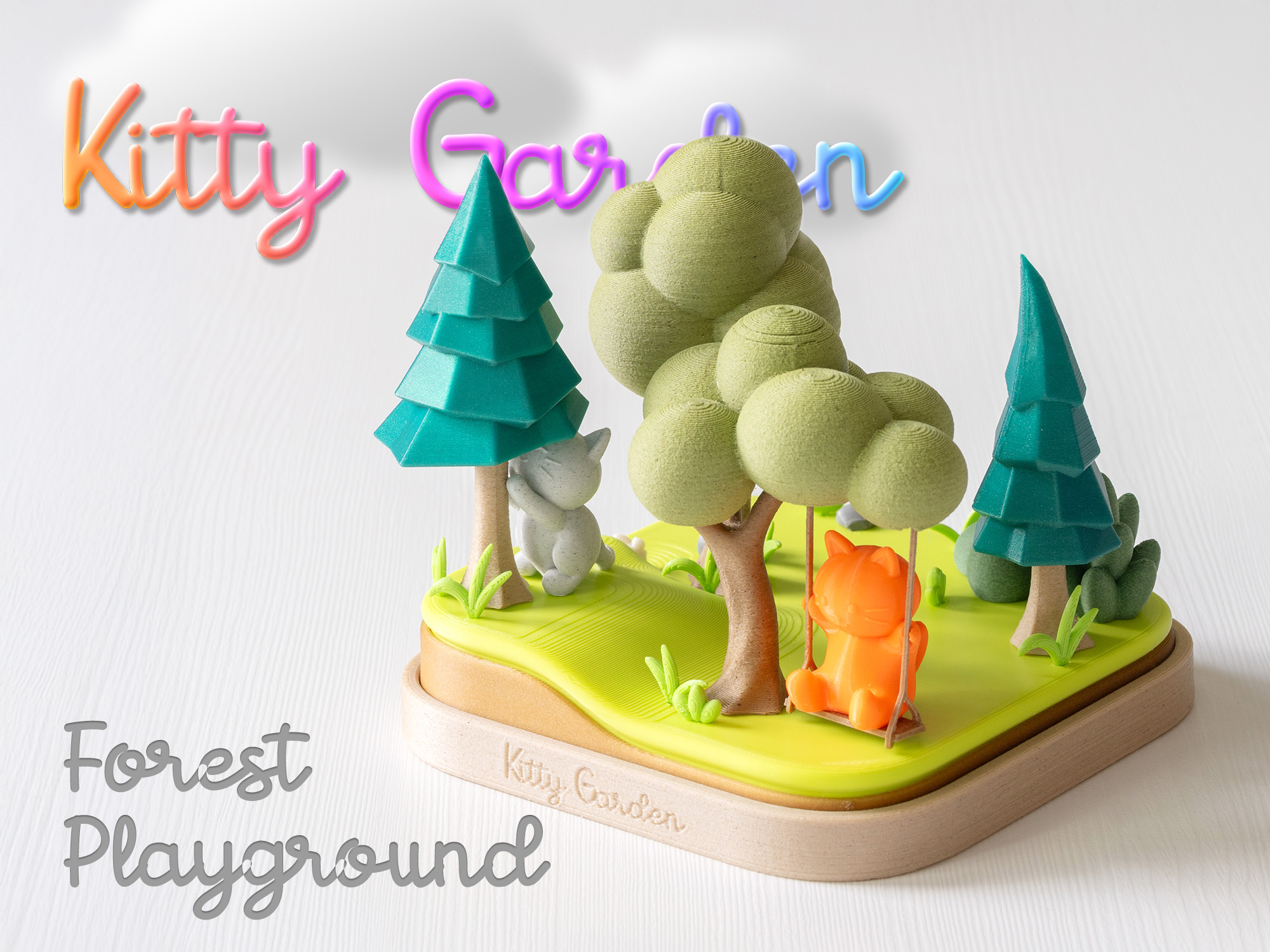 Kitty Garden - Forest playground