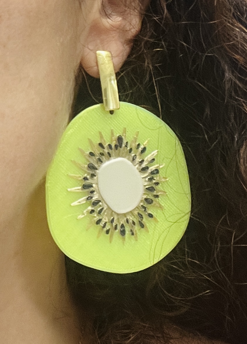 Kiwi earrings
