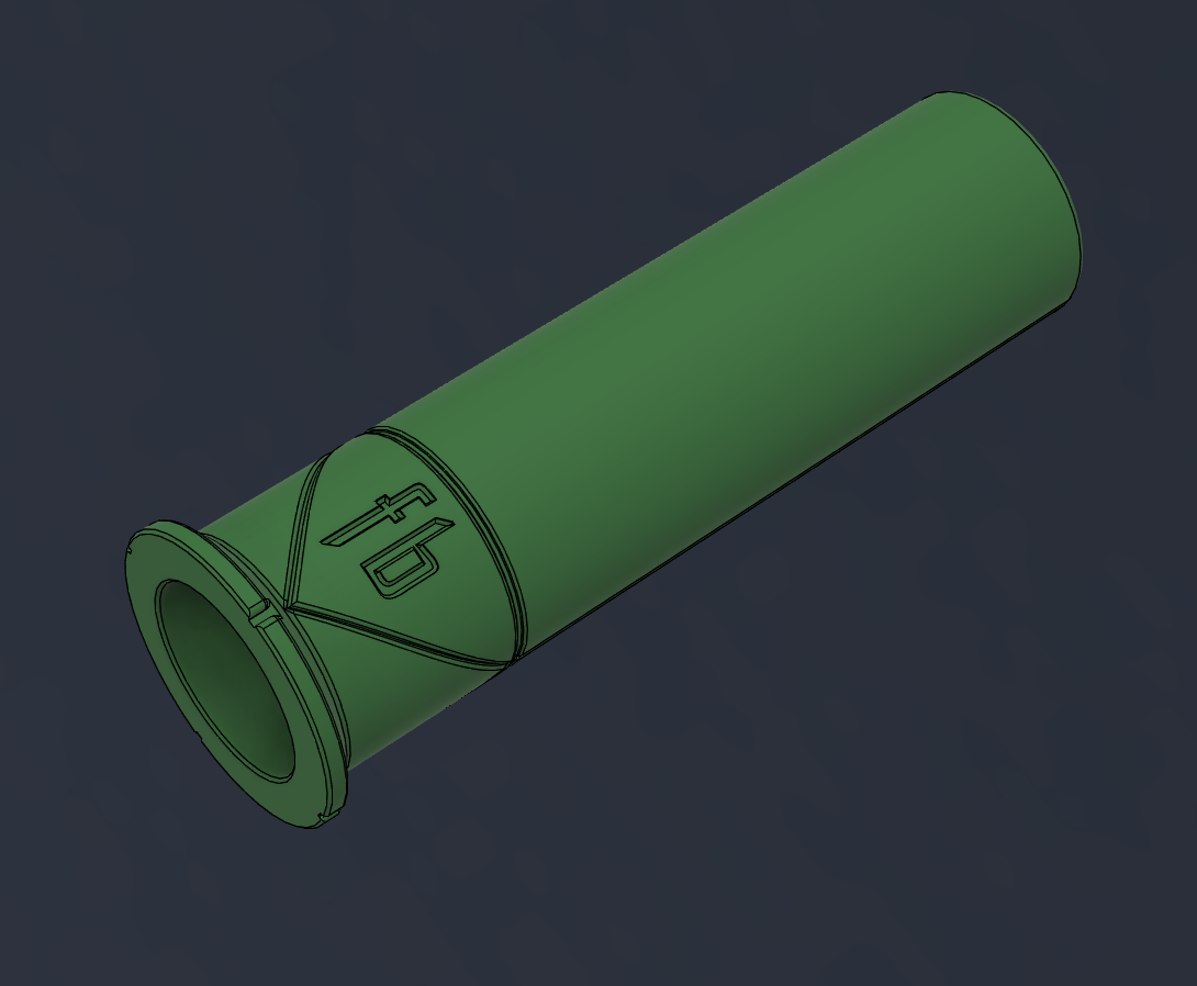 Shell compatible with X-Shot Ejector Blaster