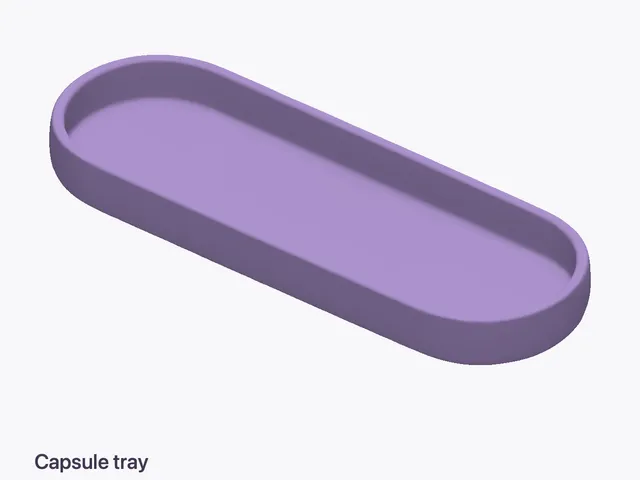 Capsule Tray 200 mm | Waves & Dunes