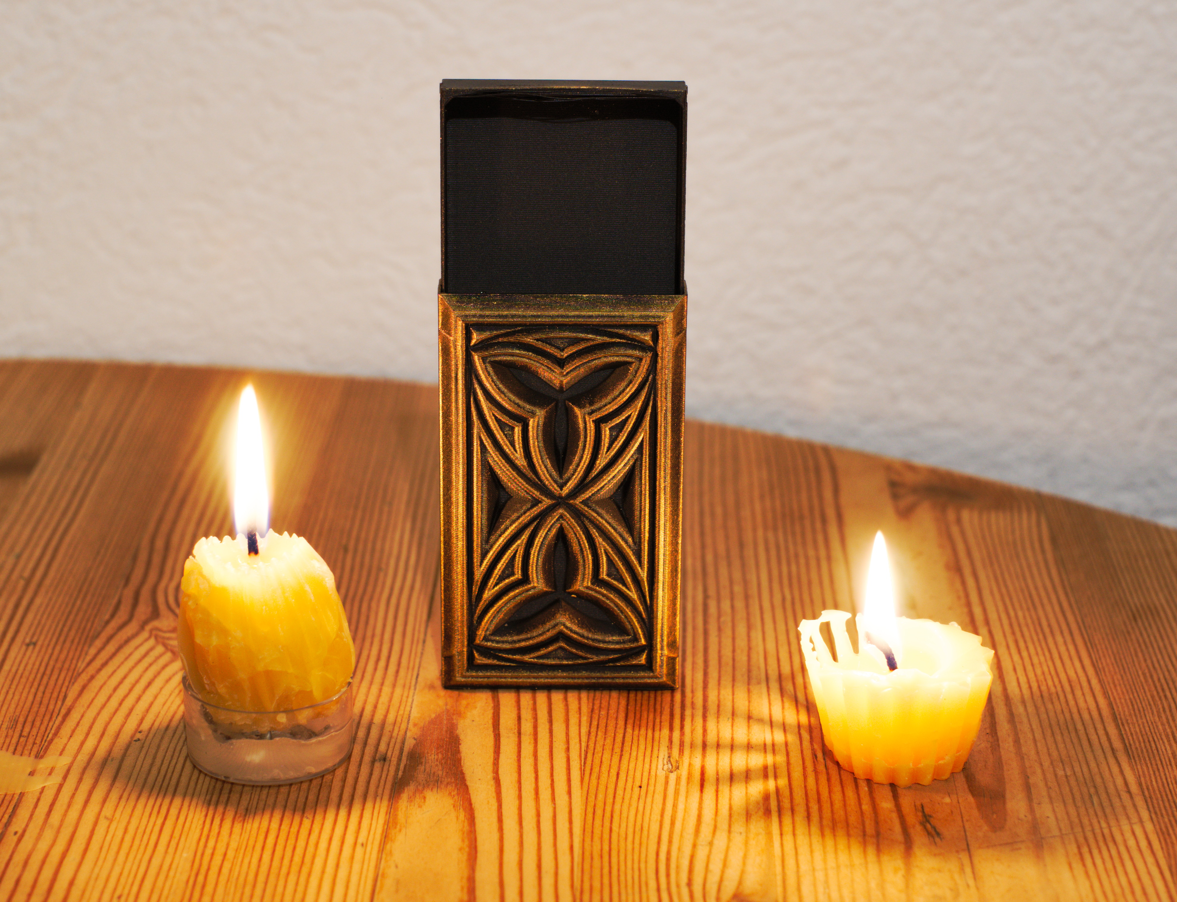 Gothic Sliding Jewelry Box | Matchbox Style